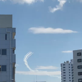 ブルーインパルス　飛行！の画像