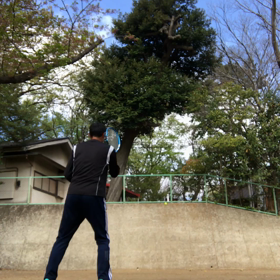 壁打ち連続ドライブボレーの画像