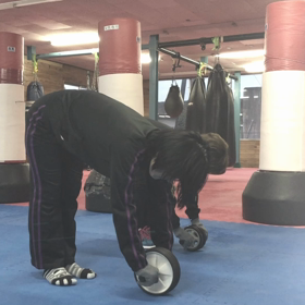 腹筋ローラー！の画像