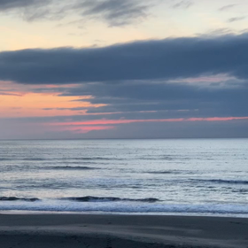 6月27日千葉北、東浪見の朝の波の画像