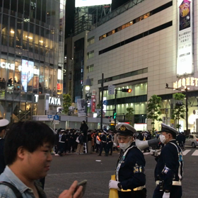 夜の渋谷Liveの画像