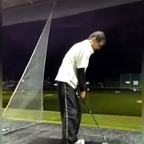 寒いから久しぶりにドライバー打った！の画像