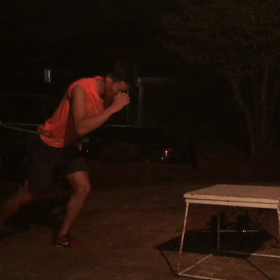 スタート時の飛び出し練習の画像