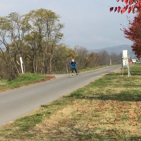 雪上前最後の長野ローラー合宿！の画像