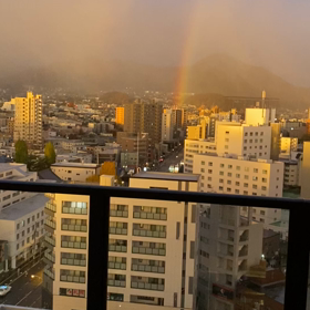 幻想的な朝の画像