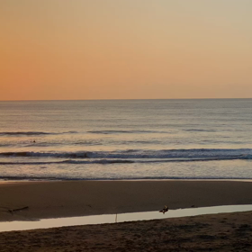 5月4日千葉北、東浪見の朝の波の画像