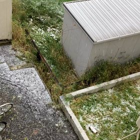 あっという間に冬到来の画像