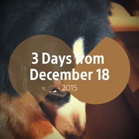 Goichi's 3days from Dec.18, 2015の画像