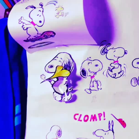 癒しの紙人形スヌーピー、踊れ❗＼(^^)／の画像