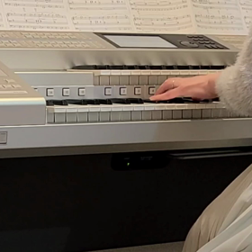 エレクトーン本体で弾いてきましたの画像