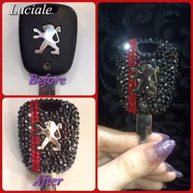 PEUGEOTの鍵デコ✨の画像