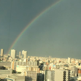 虹が！の画像