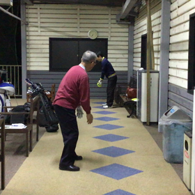 ボール投げの画像