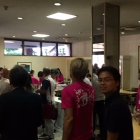 44期懇親会ー会場入り口の画像