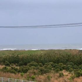 4月18日千葉北、東浪見の朝の波の画像