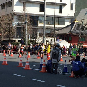 東京マラソン  猫ひろし  生中継！の画像