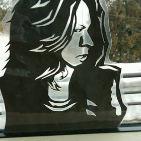 (笑)切り絵！の画像