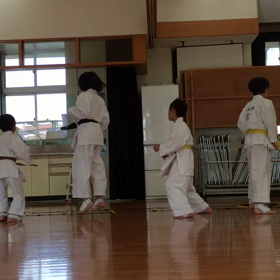 本日の練習風景の画像