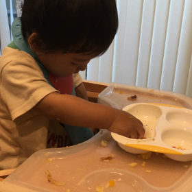 つかみ食べ☆動画☆の画像