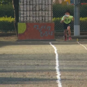 男子リレー選考会（ゴール付近）②の画像