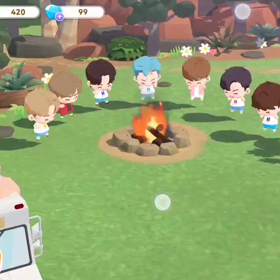 ゲームの中のバンタン。。。の画像