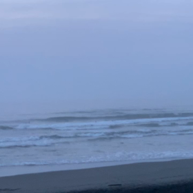 6月3日千葉北、東浪見の朝の波の画像