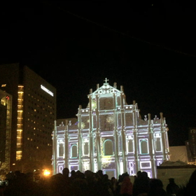 北海道・雪まつりの旅 プロジェクションマッピング②の画像