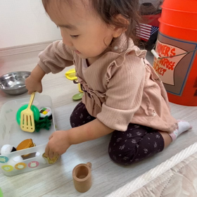 孫ちゃんの幼稚園説明会の画像