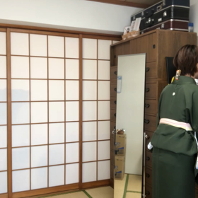 オンライン着付けレッスンの動画の画像
