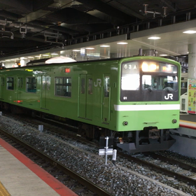 新大阪駅での画像
