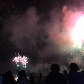 熱海の花火大会の画像