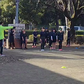 女子リレー選考会（スタート地点）①の画像