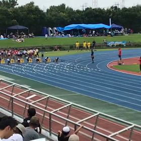 男子100ｍ⑰の画像