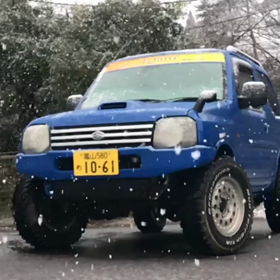 雪降りました・・まぁ季節外れってわけではありませんが☃️の画像
