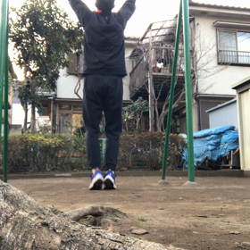 通過点　懸垂連続10回の画像