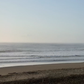 6月3日千葉北、東浪見の朝の波の画像