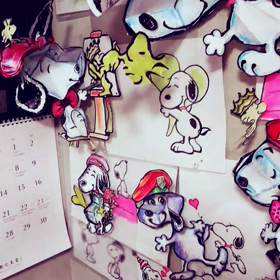 スヌーピーの〈レッド ベレー ファイブ〉❗の画像