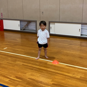 記念すべき第一歩！の画像