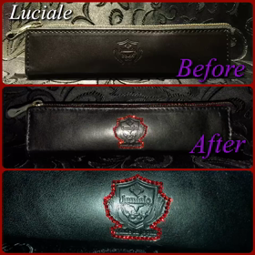 栃木レザー×スワロフスキー！✨の画像