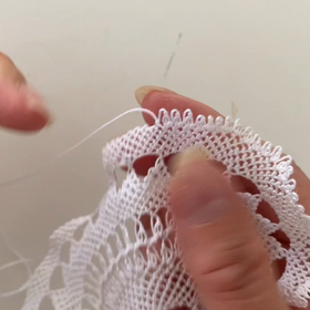 トルコ国の伝統レース　左利きの画像