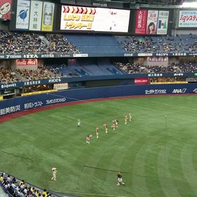 京セラドーム大阪。オープン戦9の画像