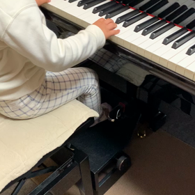 ピアノ大好きな英美ちゃんを紹介します❣️の画像