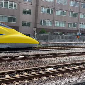 ドクターイエロー　こだま検測　小田原駅　4.6月1日の画像