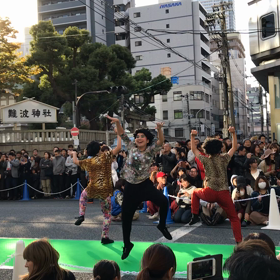 御堂筋ランウェイ  ダウンタウンに会えました〜の画像