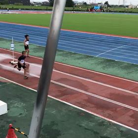 男子走り幅跳び予選③の画像