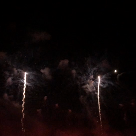 にし阿波の花火の画像