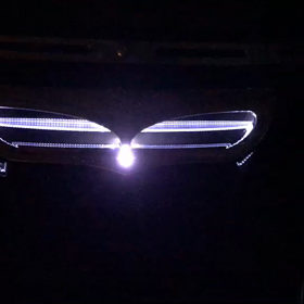 フェアリング インテーク ライト クローム  ナイト動画の画像