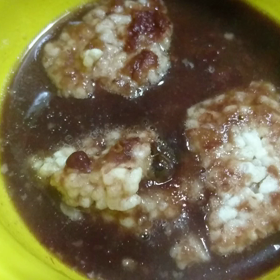 神在餅～おこげぜんざいの画像