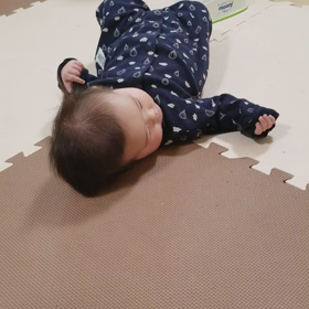 【アキさん】寝返りできた♡の画像