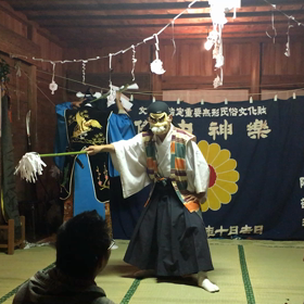 田舎の祭りにの画像